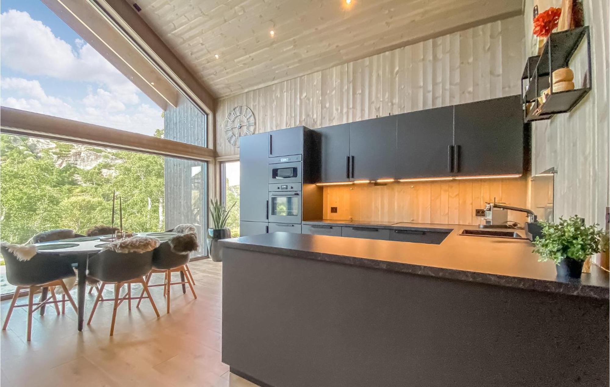 Amazing Home In Aseral With Kitchen Exteriör bild